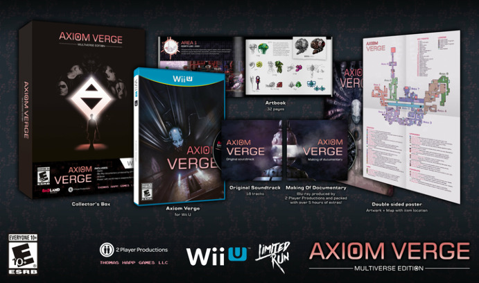 Limited Run Games ‏выпустит коллекционное издание Axiom Verge для Wii U